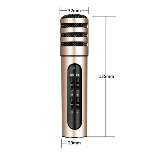 Mic Karaoke Live stream C6 3 in 1