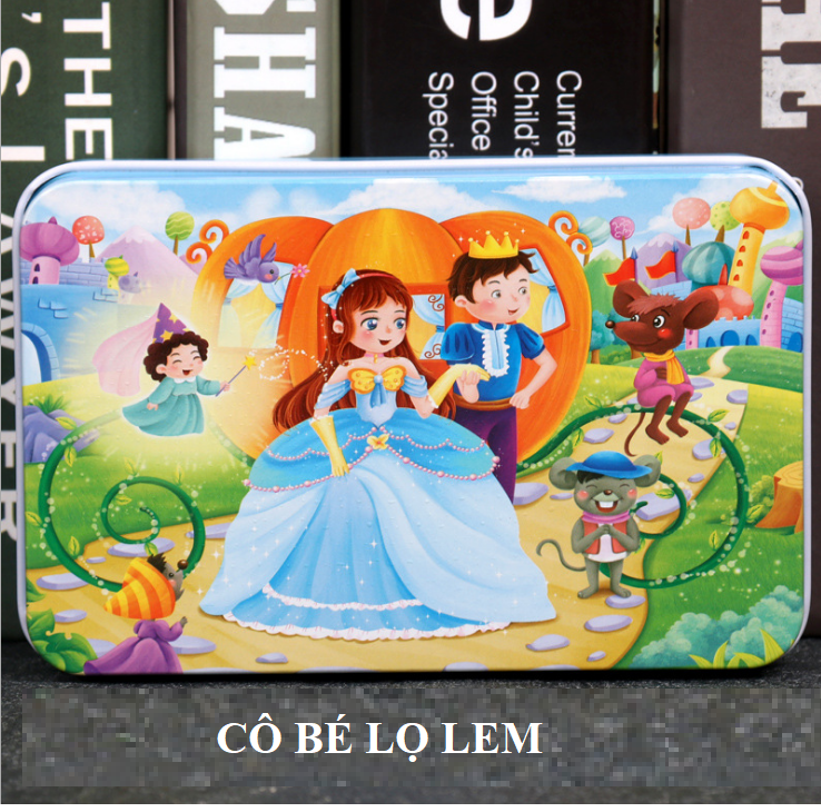 Tranh ghép hình Cô Bé Lọ Lem gồm 60 chi tiết đồ chơi trẻ em