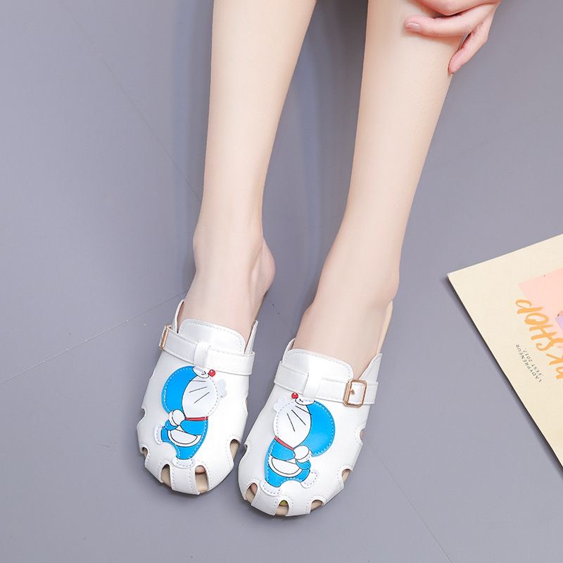 (Hàng Sẵn) Dép Bao Đầu Hình Doraemon