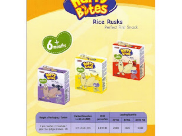 Bánh Ăn Dặm Happy Bites Vị Táo
