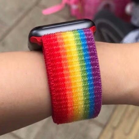 Dây Nylon Apple Watch Sport Loop Pride (không kèm mặt đồng hồ)