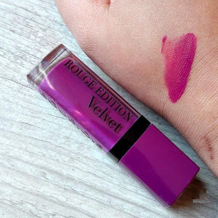 [HCM]Son Bourjois Velvet 21 Saperliprunette tím