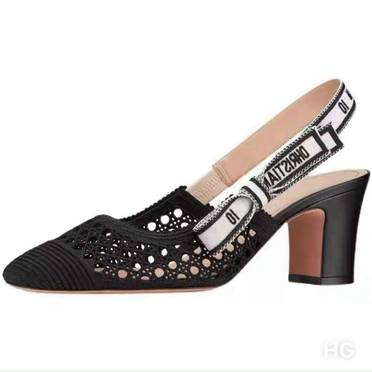 Sandal nữ hở gót 2 màu đen kem lên chân đẹp!!
