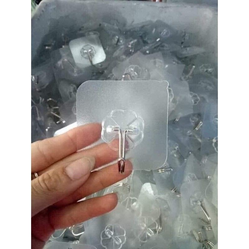 Móc dán tường, miếng dán chịu lực siêu chắc siêu bền