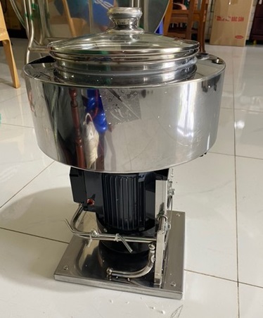 Máy quết chả cá, Máy quết thịt, Máy xay chả cá chả lụa