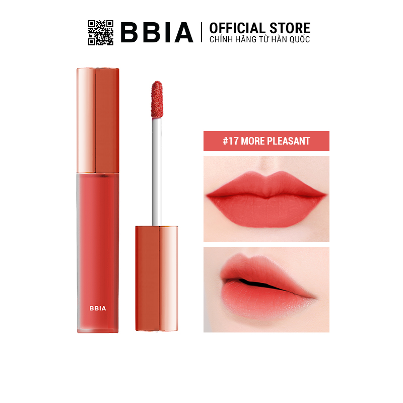 [Version 4] Son kem lì bền màu, mịn như nhung BBIA Last Velvet Lip Tint 5g