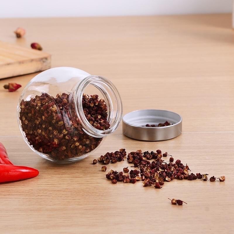 [HCM]HỦ THUỶ TINH ĐÁY NGHIÊNG 180ml (hai đáy)
