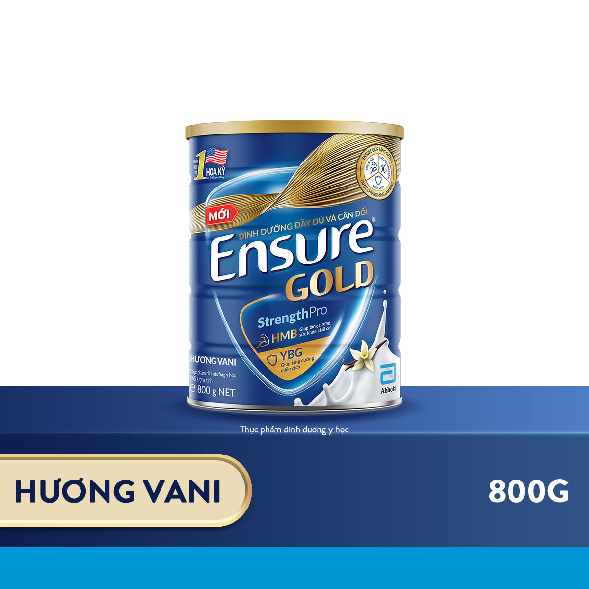 Sữa bột Ensure gold hương Vani 800g