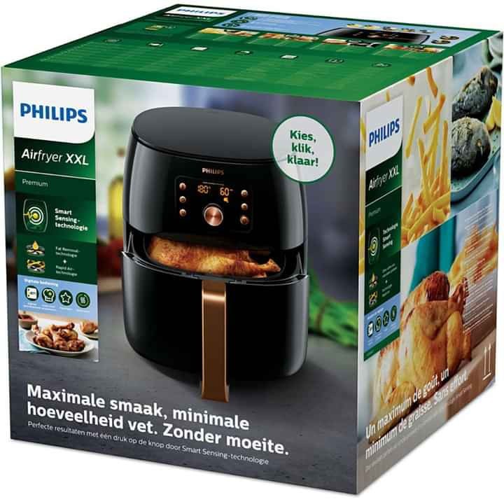 [FREESHIP MAX] [HCM][Trả góp 0%][Mã ELHATET Giảm tối đa 300k] Nồi chiên không dầu Philips HD9860