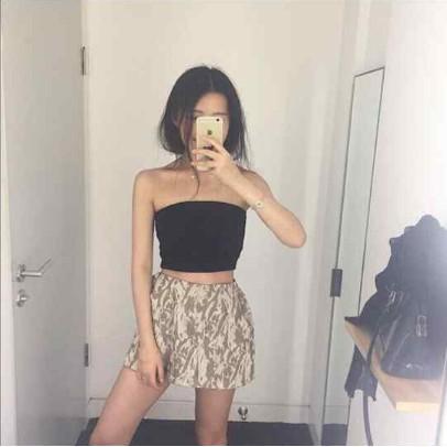 Áo ống trơn (2 màu đen hoặc trắng)