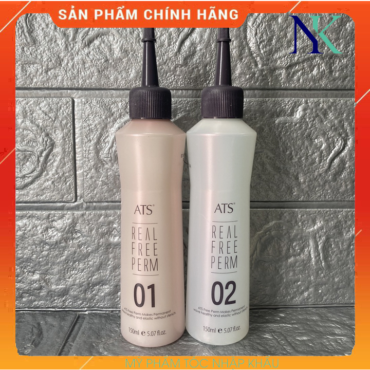 [HCM]Dung Dịch Uốn Nguội Ats Real Free Perm 150Ml