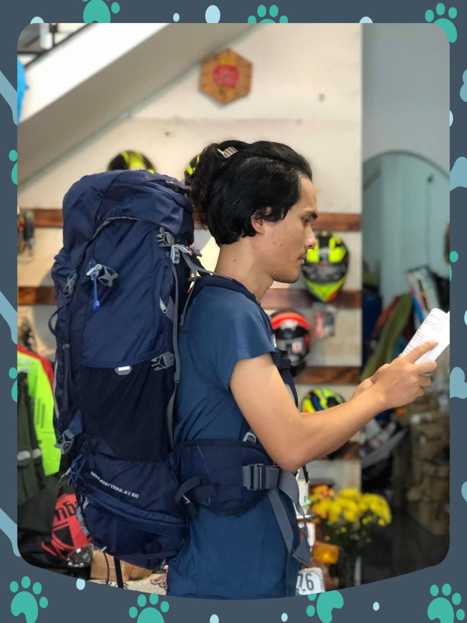 Balo du lịch leo núi có trợ lực Jack Wolfskin Highland Trail XT 50l