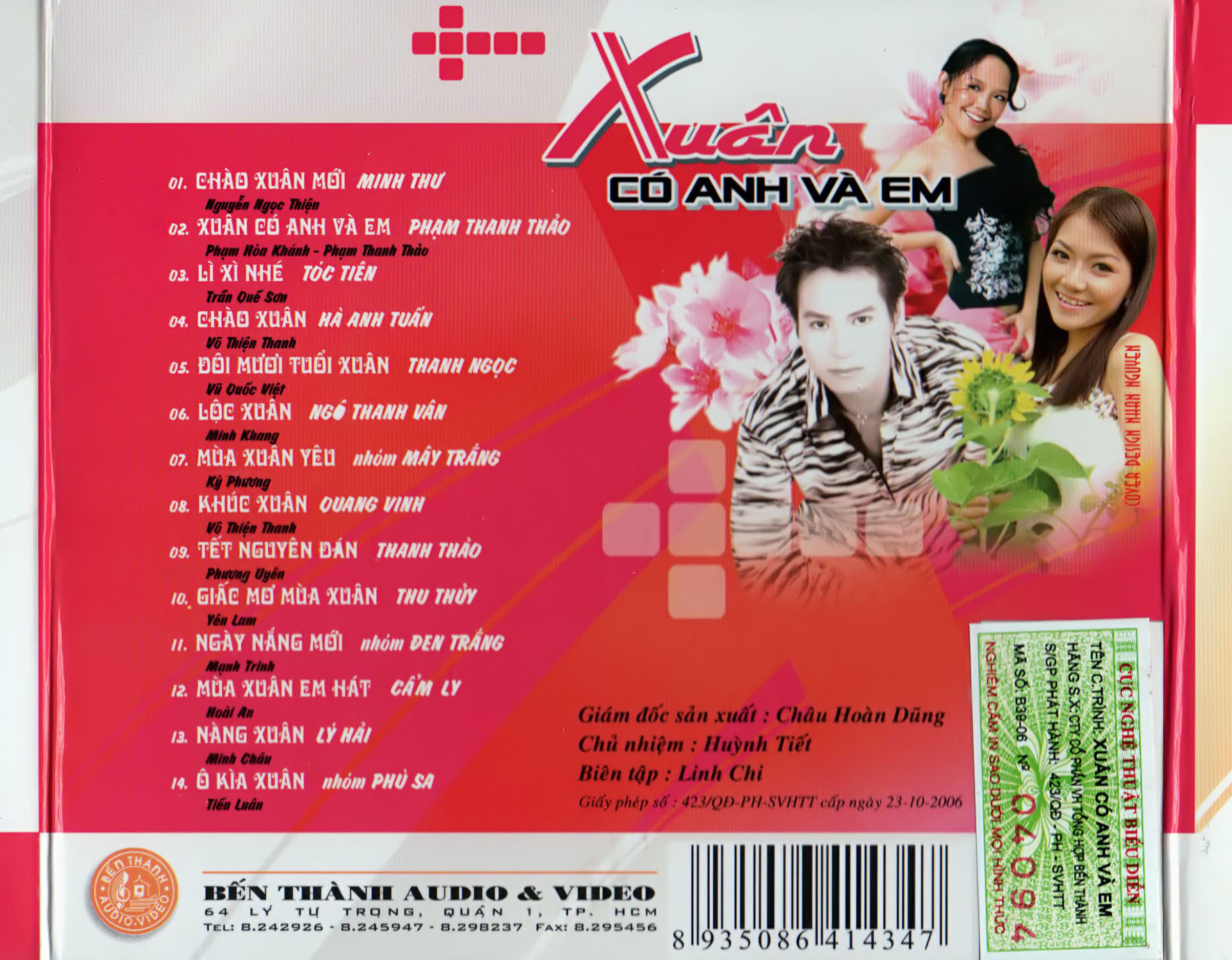 Bộ 04CD Xuân  Xuân Xuân