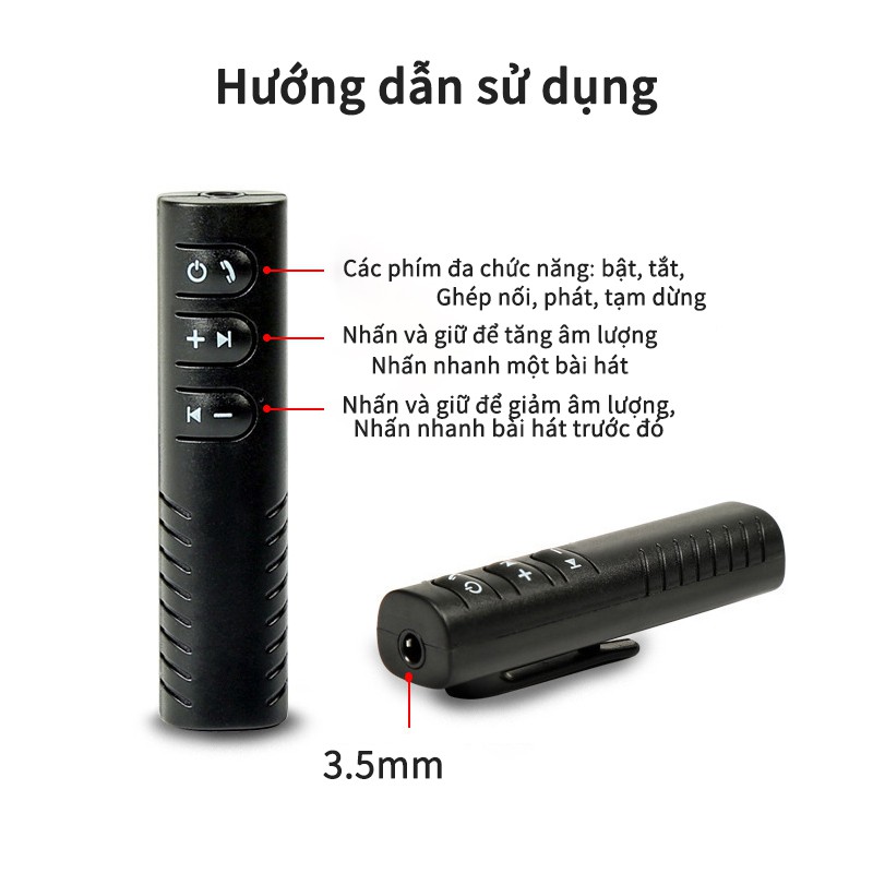 Đầu Thu Bluetooth Receiver Tạo Kết Nối Âm Thanh 4.1 - USB Bluetooth BT450 Wireless Receiver