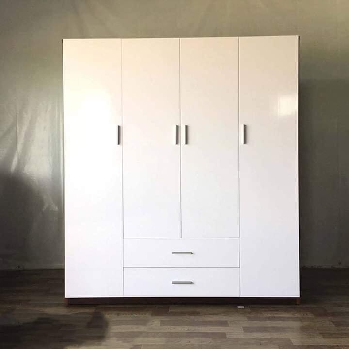 Tủ quần áo/ Tủ trẻ em/ Tủ nhựa đài loan 1m65*1m8*50cm hông gỗ cánh trắng sang trọng, tiện lợi có ngăn treo và ngăn gấp đồ.  Bảo hành 5 năm. Chỉ nhận ship HCM, Bình Dương, biên hòa miễn phí