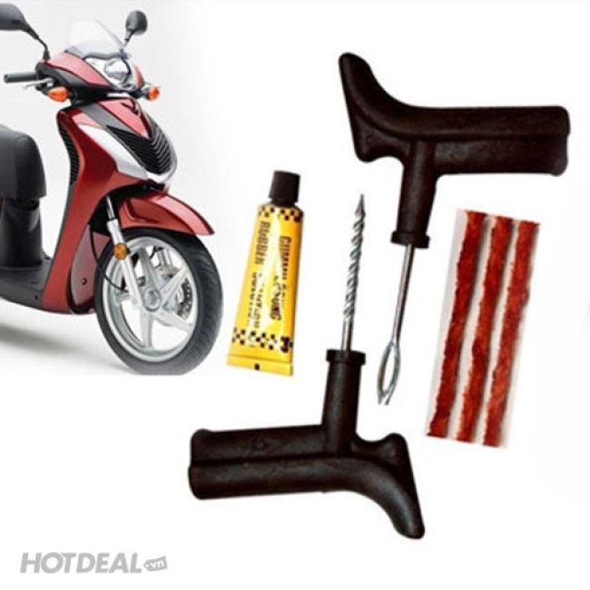 Dụng cụ vá bánh xe ko ruột