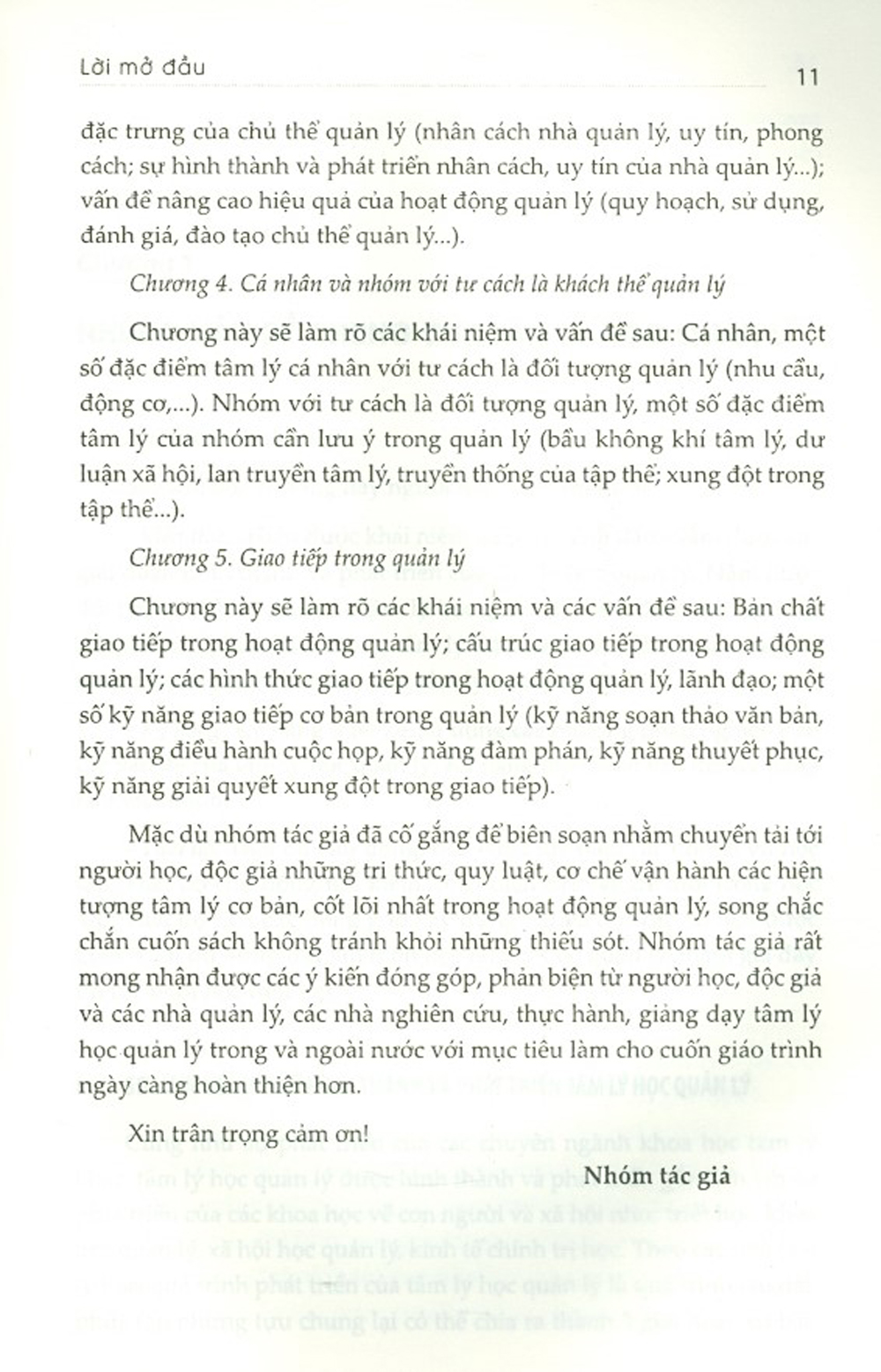 Giáo Trình Tâm Lý Học Quản Lý