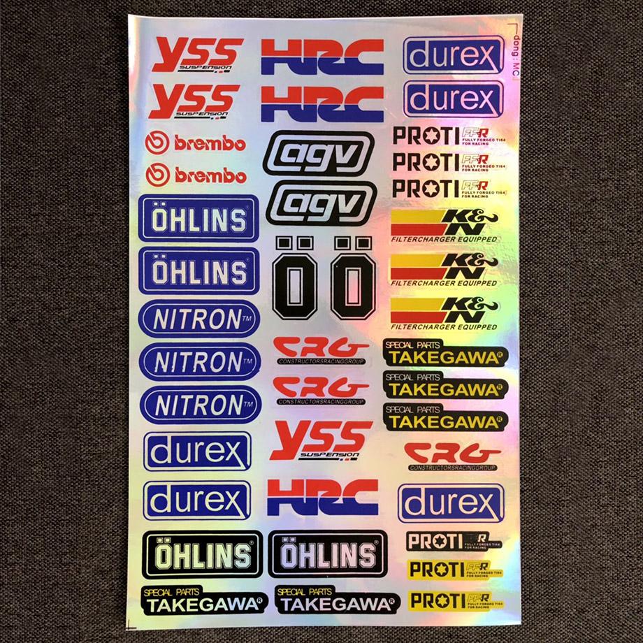 [HCM]Tem Dán Xe Máy  Decan  Tem Crom [ Mẫu 1 ]