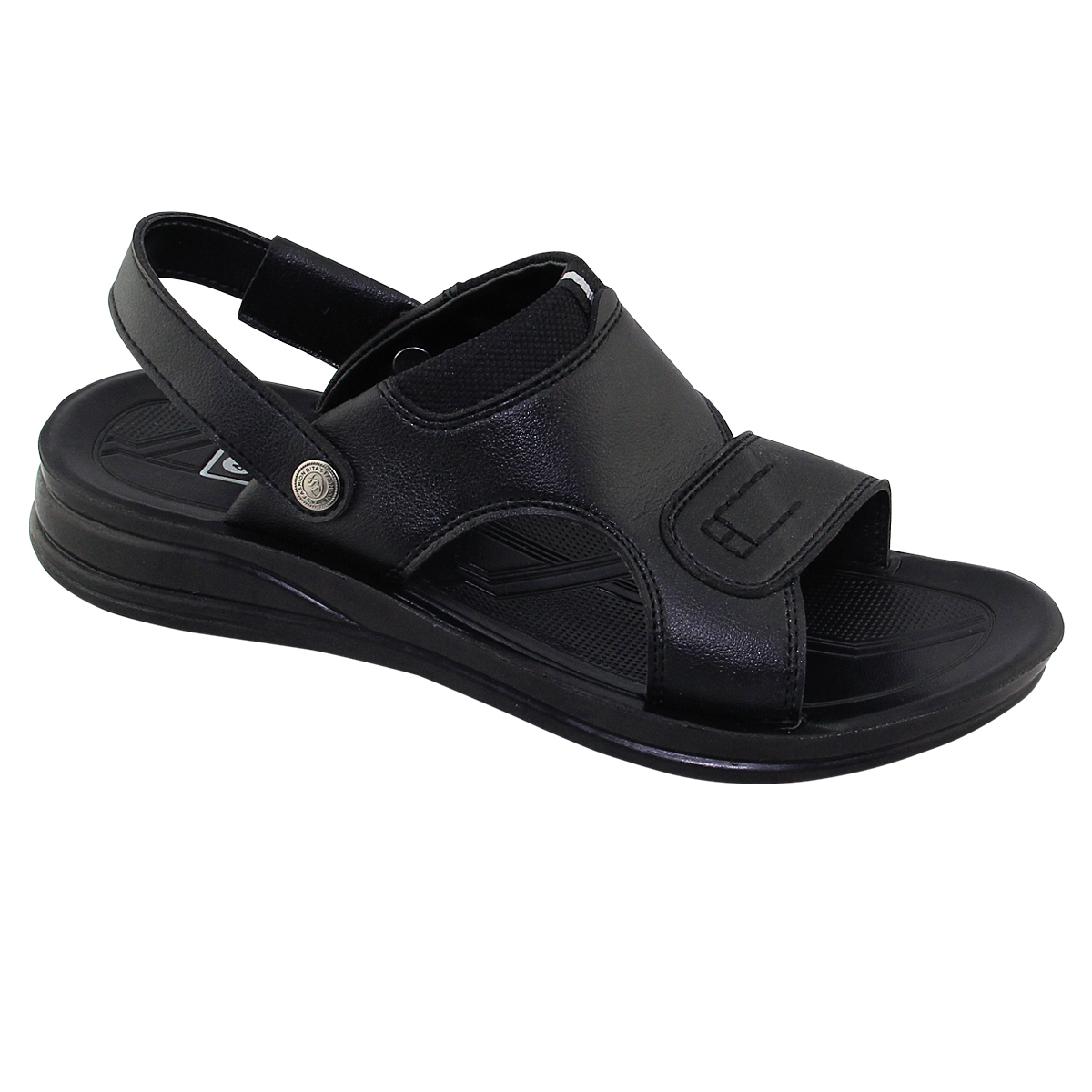Giày sandal da quai hậu đế bằng nam bita's sum.105 - bitas