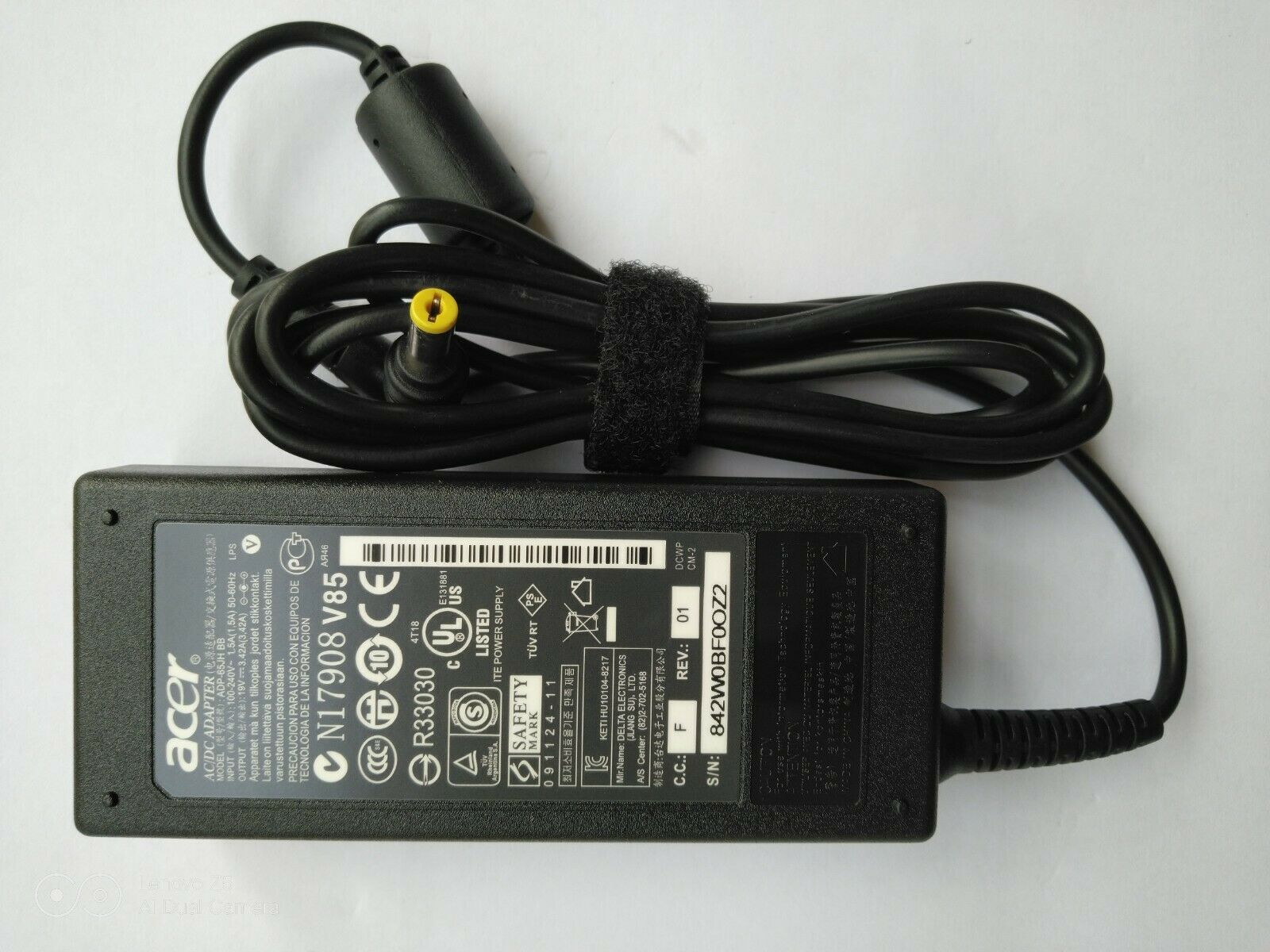 SẠC LAPTOP ACER 19V-3.42A (ADAPTER ACER 19V-3.42A) Chân To