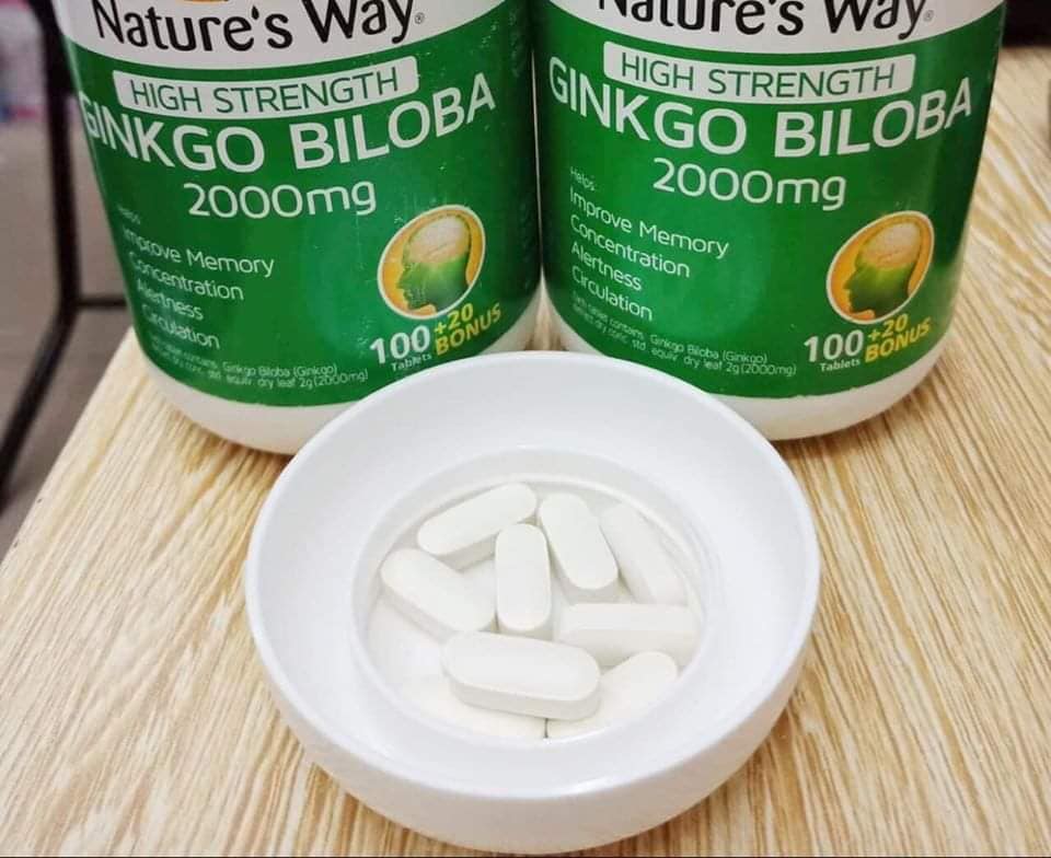 GINKGO BILOBA 2000 120 VIÊN