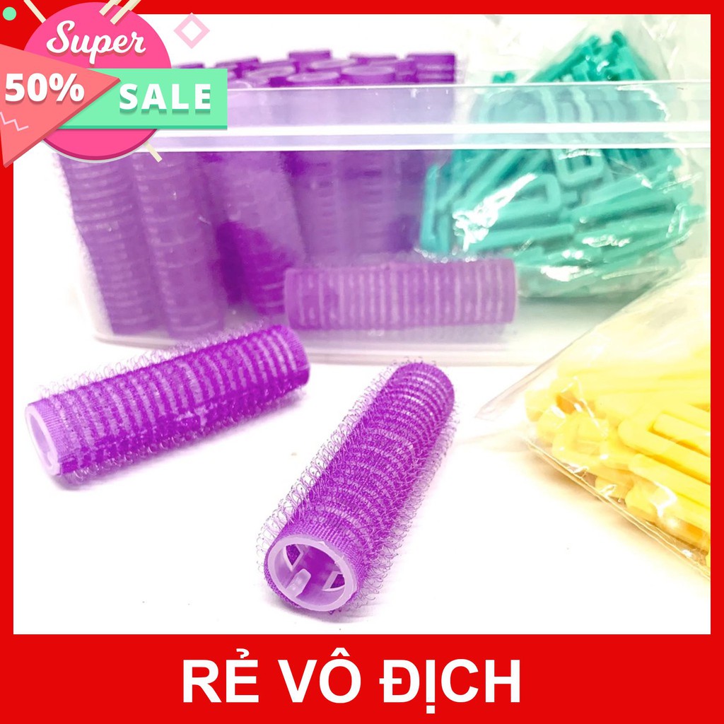 Hộp Lô Gai Uốn Phồng Chân Tóc 3D 24 Cái