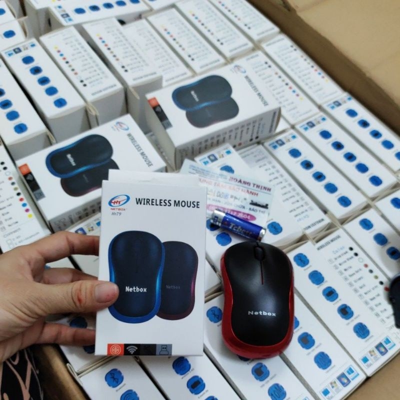 [HCM]Chuột không dây NETBOX HT79 - Hàng chính hãng