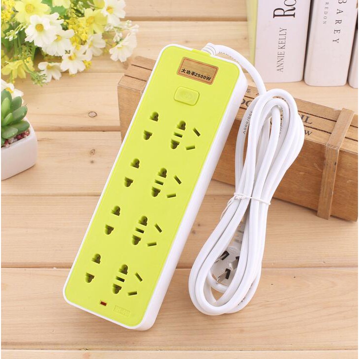 Ổ Điện Đa Năng 6 Ổ Cắm 3 Cổng Sạc USB