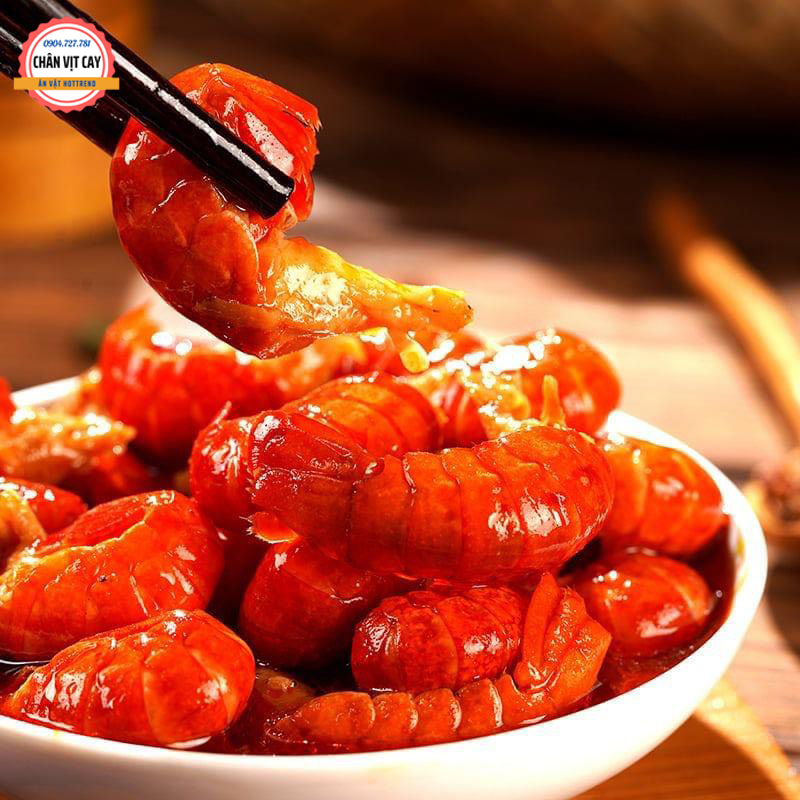 Giảm Giá Tôm Hùm Đất❤️Freeship❤️ Tôm Hùm Sốt Cay Tứ Xuyên Đóng Hộp 100Gam  Siêu Ngon - Beecost