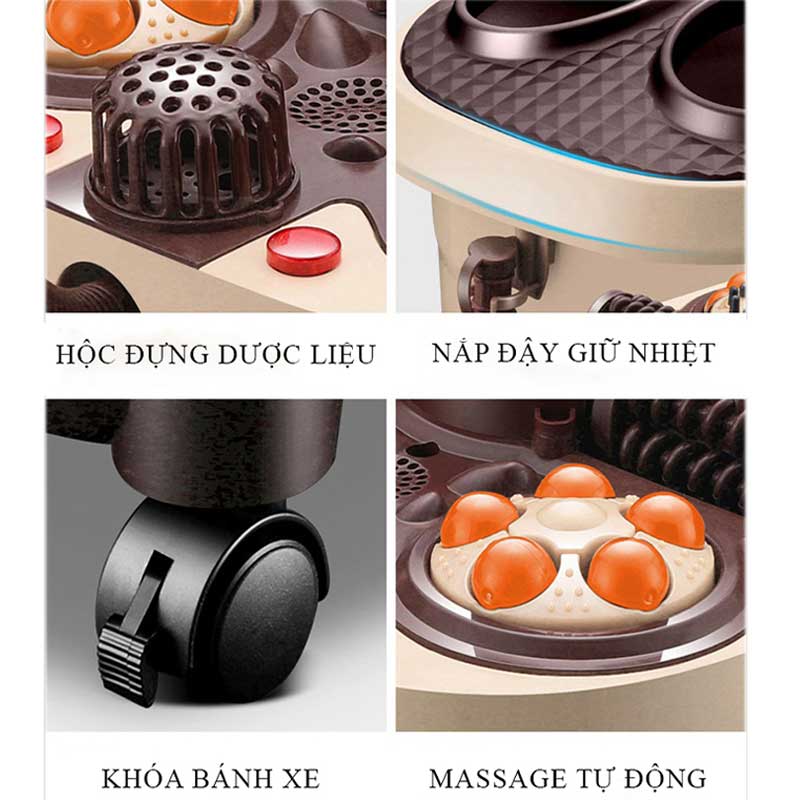 [HCM]Máy massage chân tự động chân máy massage nhiệt