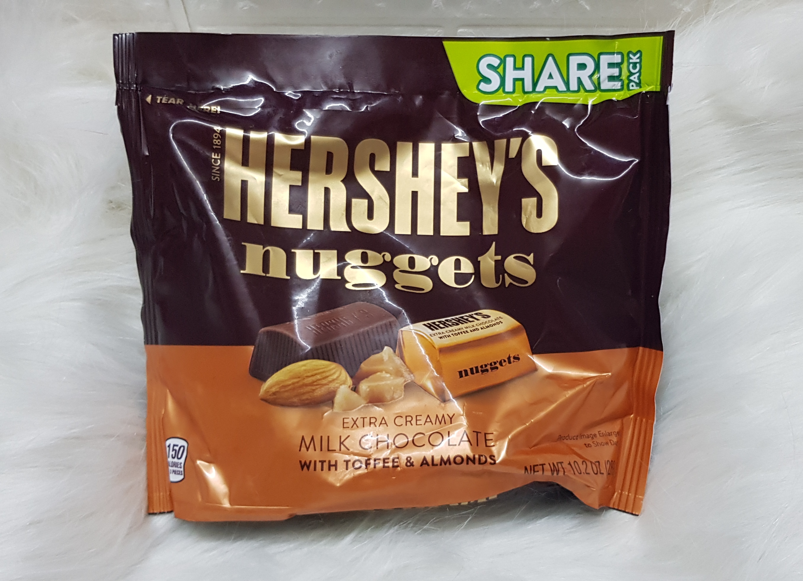[HCM]Kẹo socola sữa Hersheys nuggets 289g