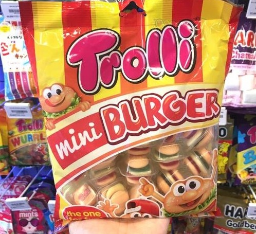Kẹo dẻo Trolli Burger 170g ( bịch)