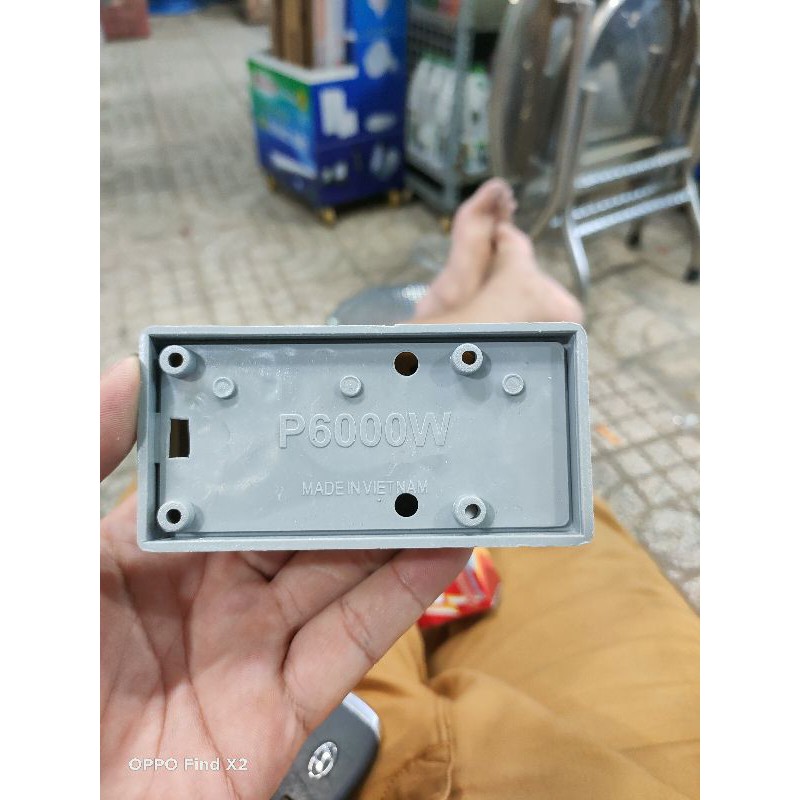 [HCM]Ổ Cắm Điện Lõi Sứ 6000W Hiệu Sanomax