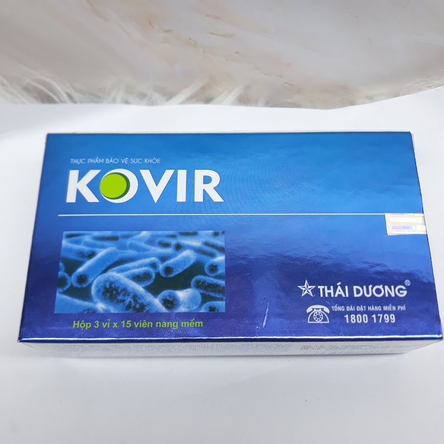 KOVIR hộp 3 vỉ x 15 viên