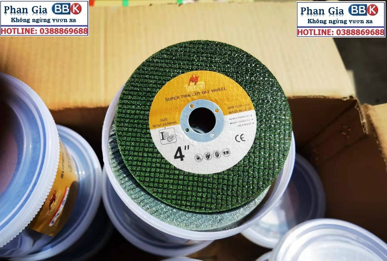 Đá Cắt Sắt, Thép 100mm SUPER