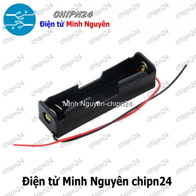 [2 cái] (C1) Hộp Đế pin 1 viên AA - HH000601