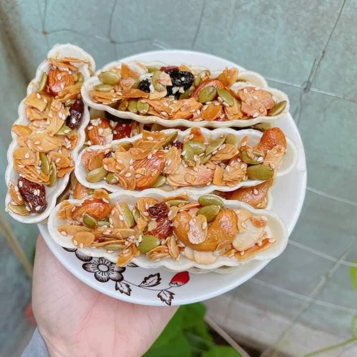 Bánh Thuyền Mix Hạt Dinh Dưỡng - Dành Cho Mọi Lứa Tuổi 250gr