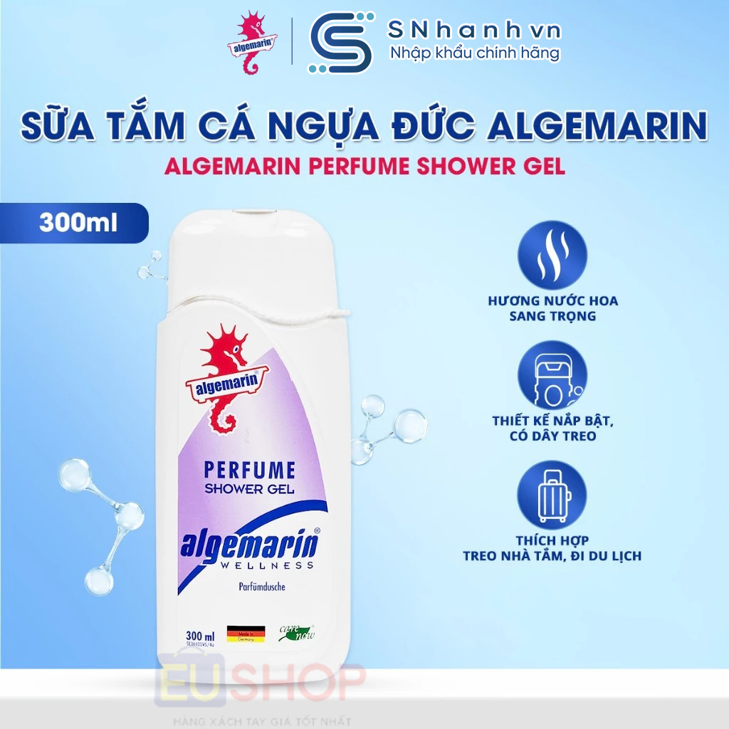 [CHÍNH HÃNG] Sữa tắm cá ngựa Algemarin Wellness Perfume Shower Gel