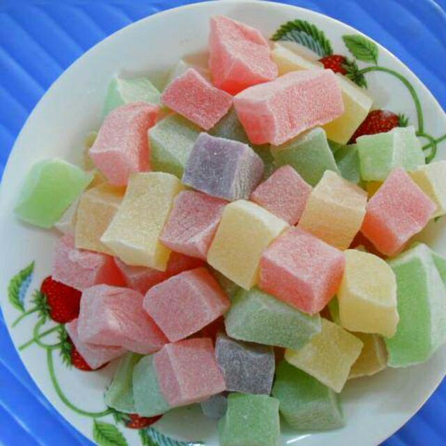 { 500G} KẸO DẺO SỮA DÂU ĐÀ LẠT