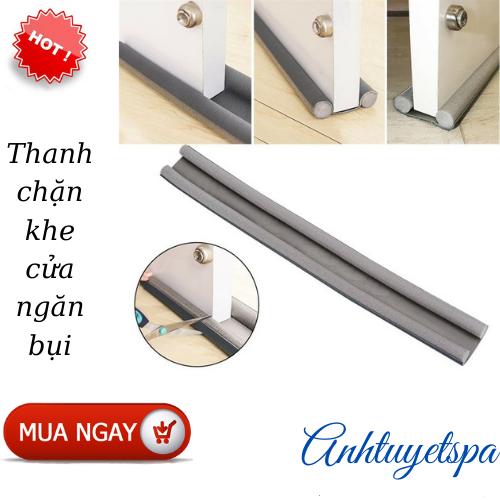 Thanh chặn khe cửa,Nẹp xốp chắn khe cửa chống ồn, ngăn côn trùng, bụi bẩn, tránh kẹt chân tay trẻ nhỏ