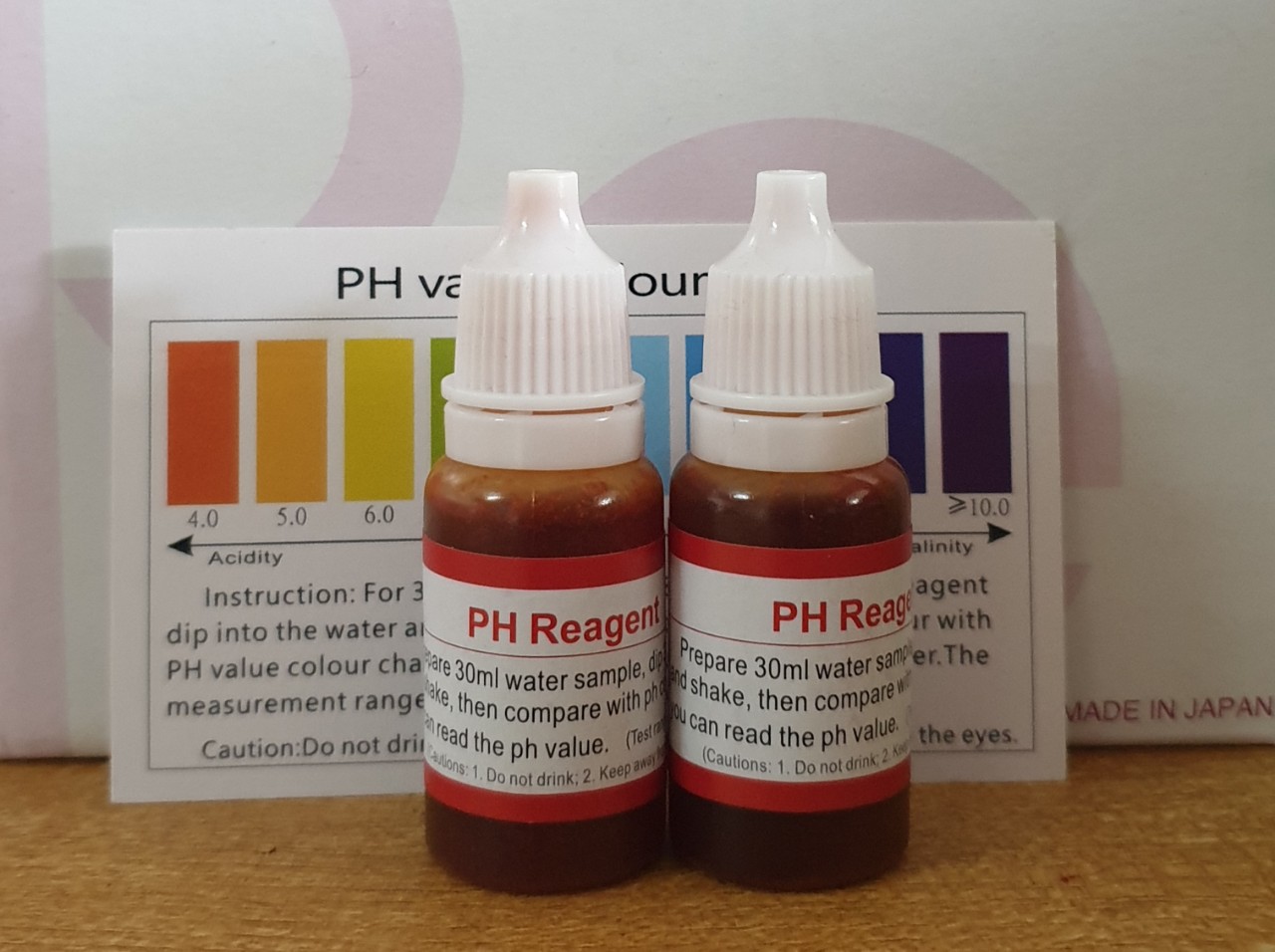 Dung Dịch Test pH Kiểm Tra Nguồn Nước