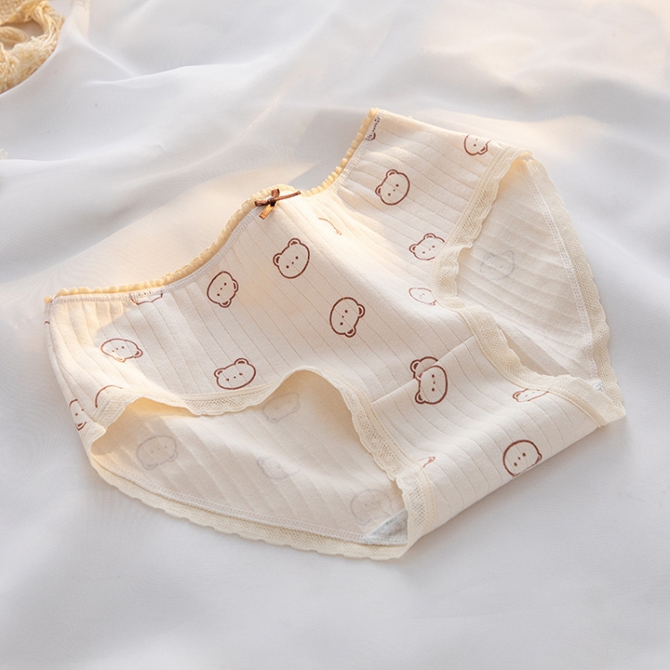 Quần lót nữ cotton - Quần chip nữ cute baby viền ren co dãn xinh xắn Shop68 120