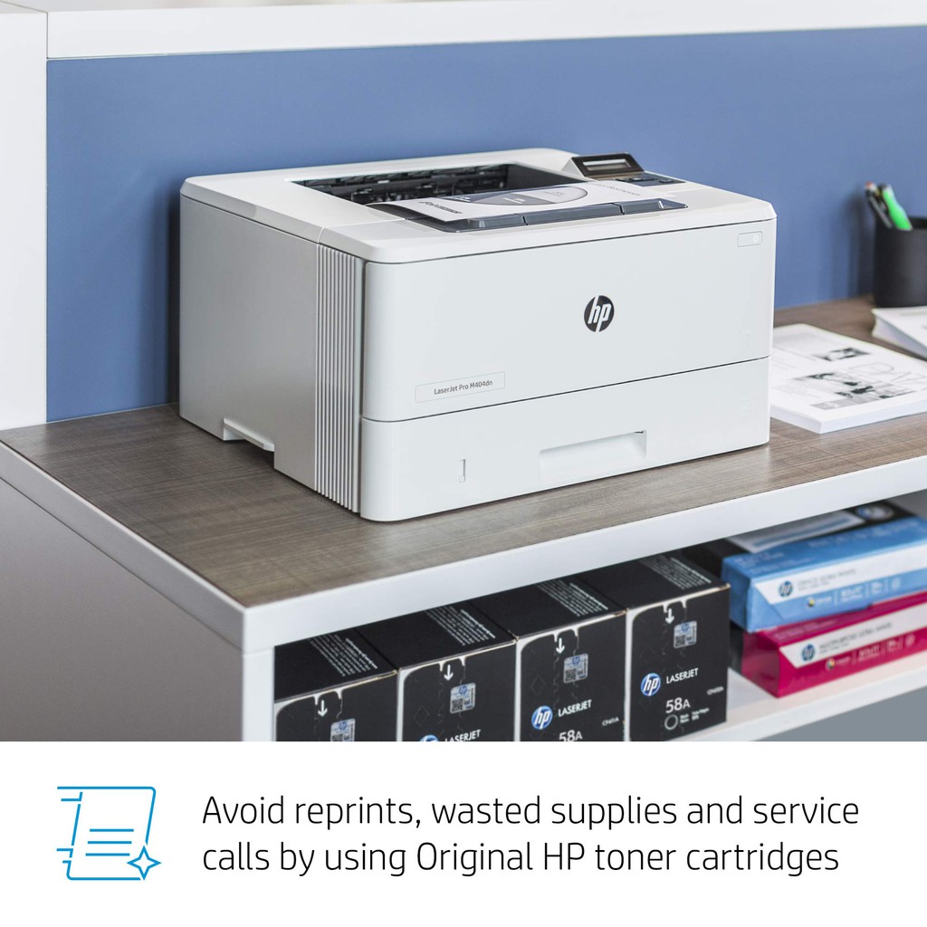 HP M404dn (In 2 mặt tự động, in mạng), mực nạp rẻ, hàng chính hãng