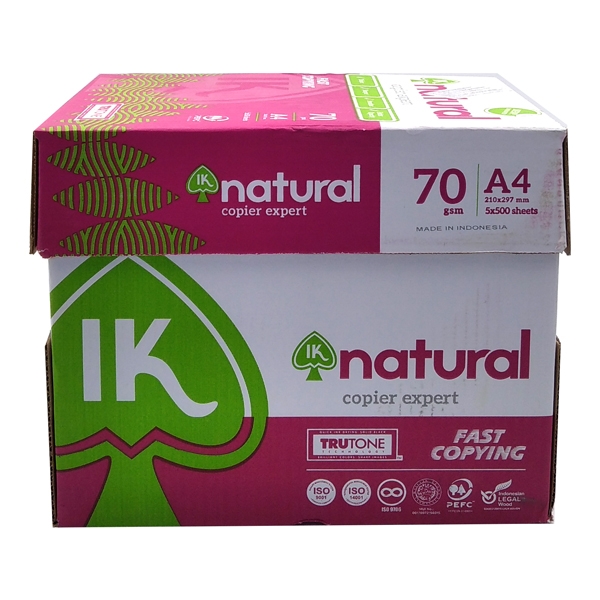 Giấy IK Natural 70 A4 (Indo)