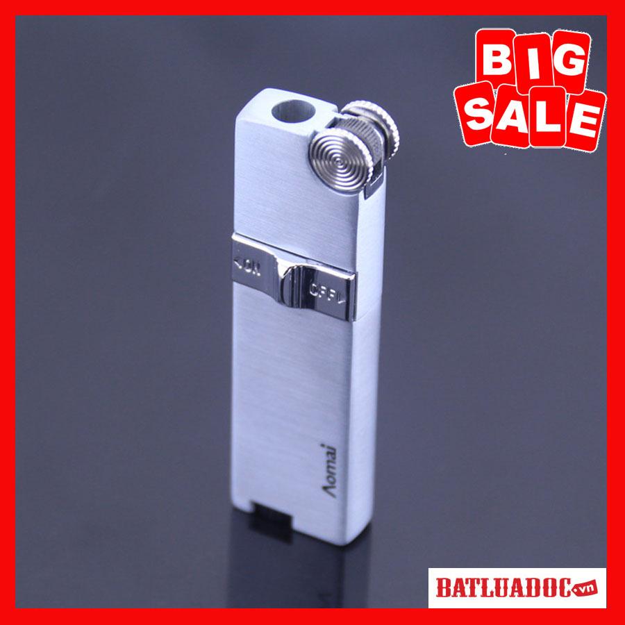 Hộp Quẹt Bật Lửa Khò Aomai 318 Dùng Gas Đá Cao Cấp (KHÔNG CHỨA XĂNG GAS)