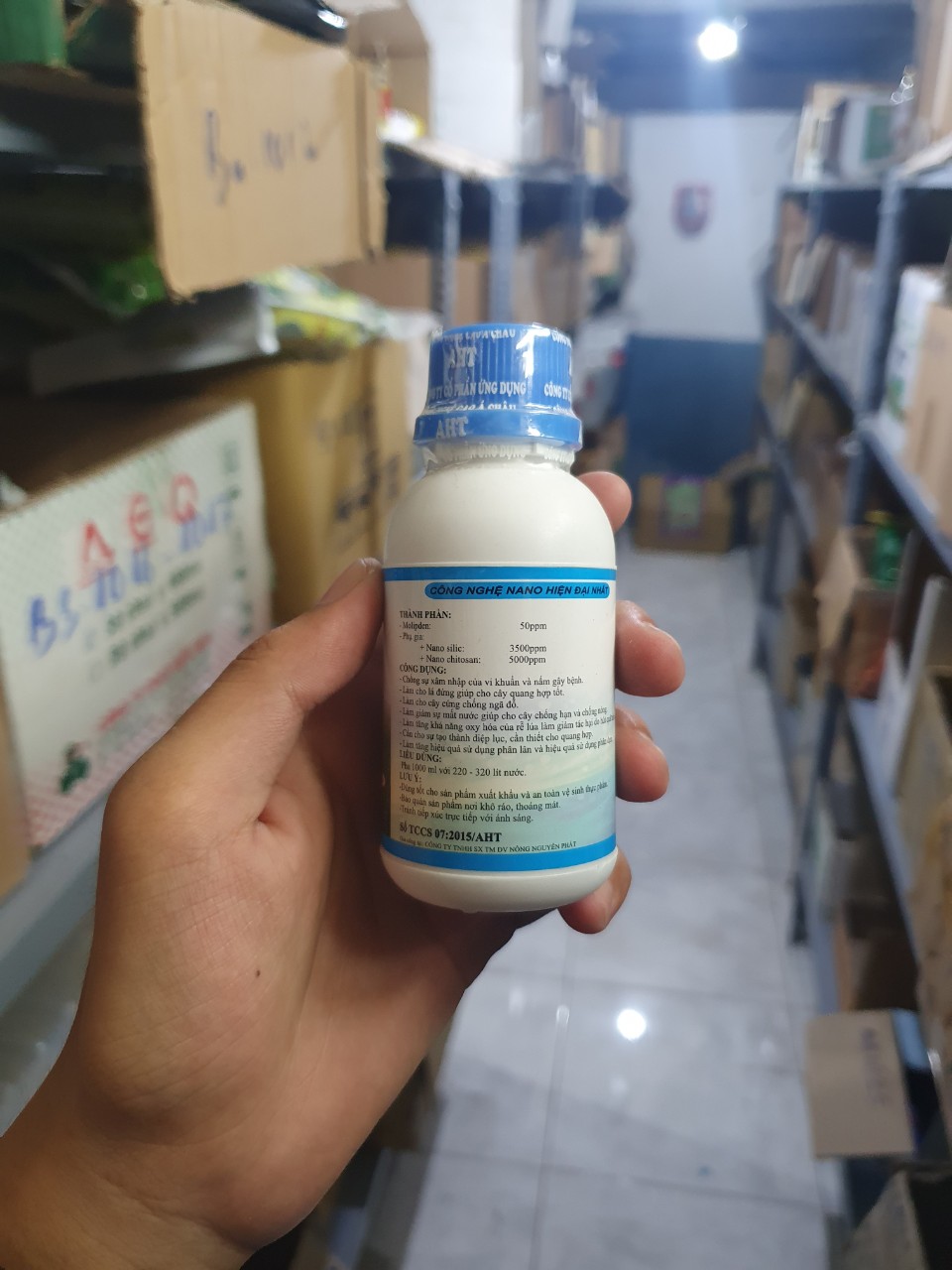 [HCM]Phân bón VI LƯỢNG NANO SILIC AHT chai 100ml - A4.1007