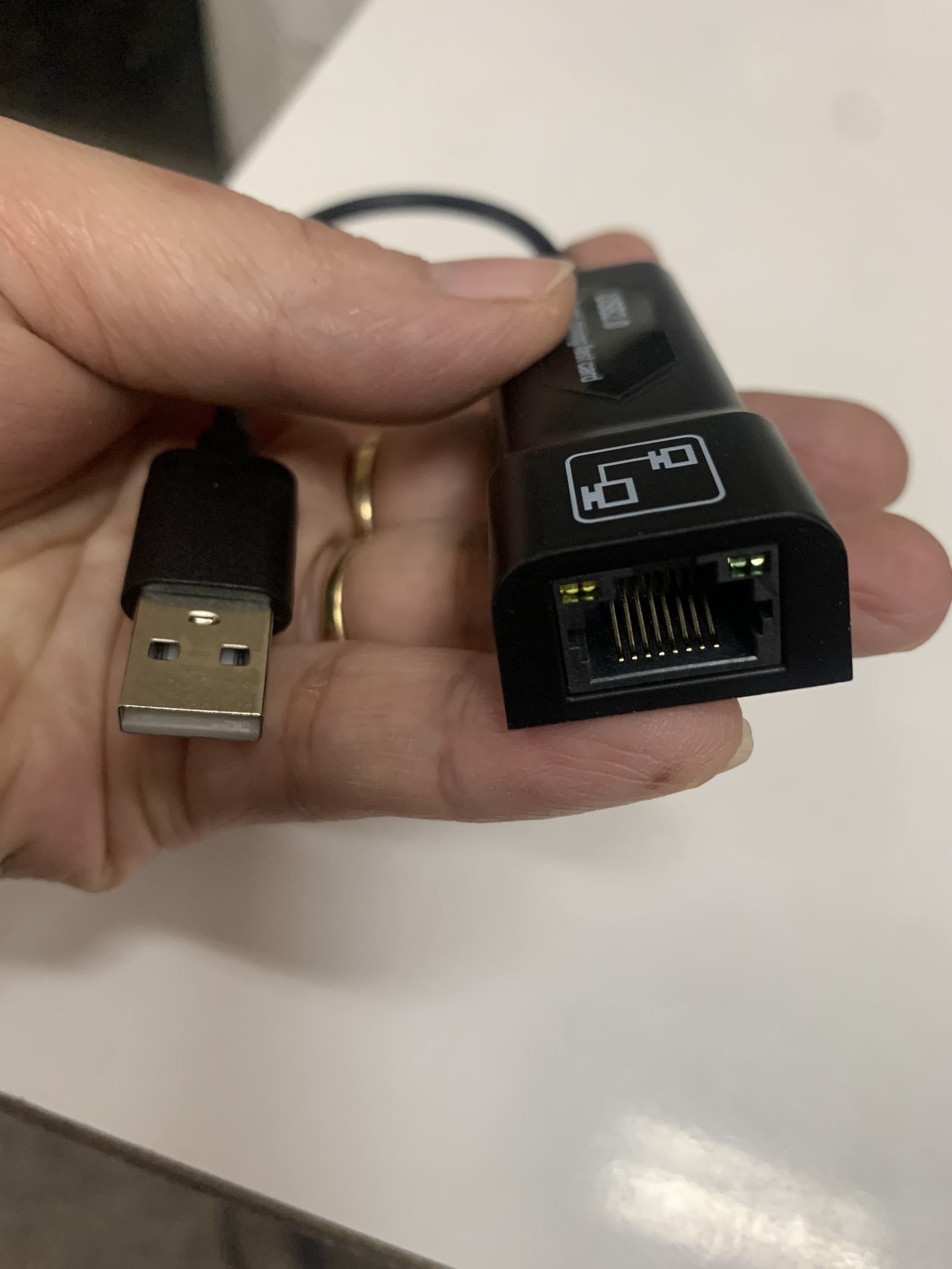 USB 2.0 chuẩn C to Lan 10.100 Mbps Ethernet Adapter
