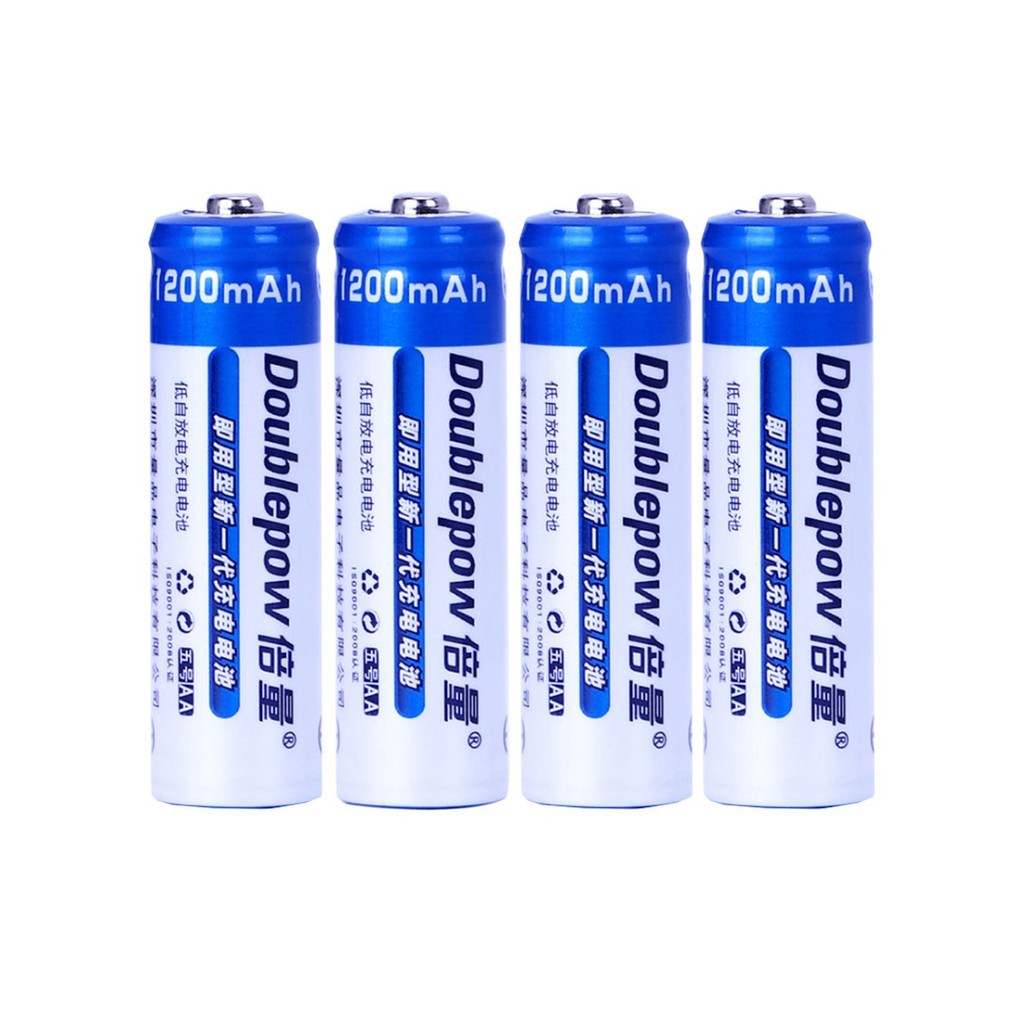 Bộ pin tiểu sạc Doublepow AA 800mAh