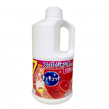 Nước Rửa Chén Kao 1380ml Nhật Đậm Đặc Mẫu Mới