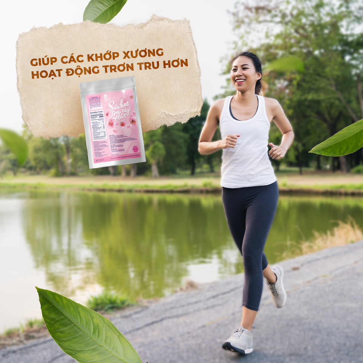 SỮA HẠT TRÁI CÂY PLUS 50g
